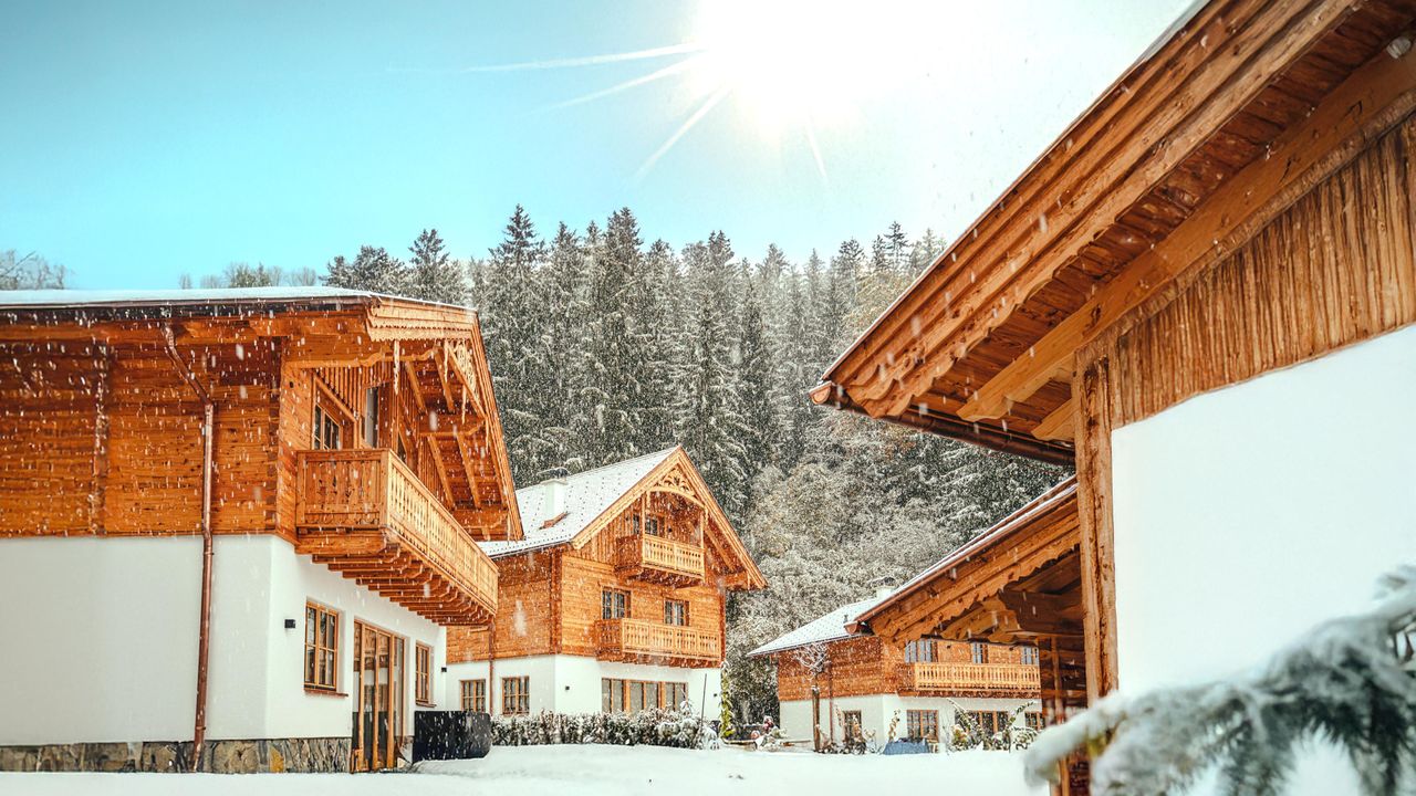 Chalets am Gradenbach im Winter Chalets am Gradenbach im Winter